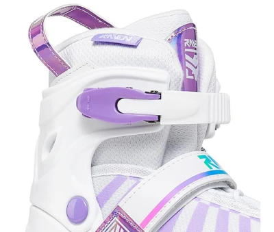 Raven Oxen White/Neo Chrome 2v1 dětské brusle
