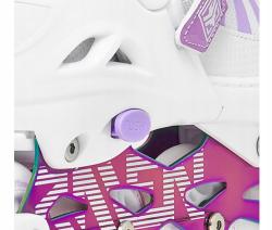 Raven Oxen White/Neo Chrome dětské kolečkové brusle