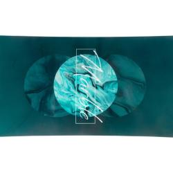 Raven PRO Marble Carbon Mint dámský snowboard + Raven Fastec FT360 black/mint vázání