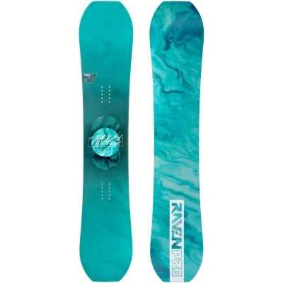 Raven PRO Marble Carbon Mint snowboard + Raven Fastec FT360 black/mint vázání + Raven Galla mint MOZ boty