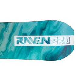 Raven PRO Marble Carbon Mint snowboard + Raven S230 Black vázání + Raven Pearl white ATOP boty