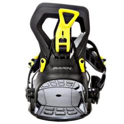Raven PRO OpenMind snowboard + Raven RAGE Fastec FT360 black/lime vázání + Raven Flush MOZ boty
