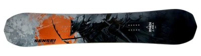 Raven PRO Sensei Carbon snowboard + Raven RAGE Fastec FT360 orange vázání + sleva 400,- na příslušenství