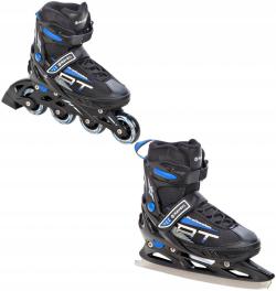 Raven Profession black/blue 2v1 detské korčule