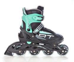 Raven Profession black/mint dětské brusle 2v1 POUZE EU 31-35, pánský (hokejový) (VÝPRODEJ)