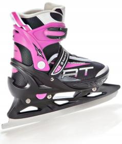 Raven Profession black/pink dětské brusle 2v1 POUZE EU 31-35, dámský (se zoubky) (VÝPRODEJ)