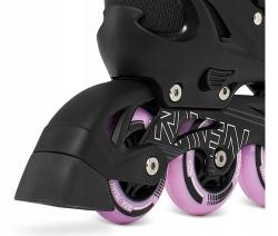 Raven Profession PLUS Black/Lila dětské kolečkové brusle
