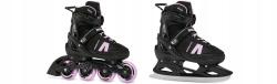 Raven Profession PLUS Black/Lila 2v1 dětské brusle