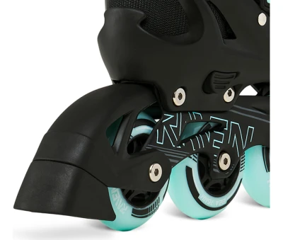 Raven Profession PLUS Black/Mint dětské kolečkové brusle