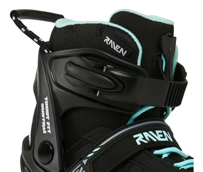 Raven Profession PLUS Black/Mint 2v1 dětské brusle