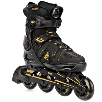 Raven Pulse PRO Gold Abec9 FitGo kolečkové brusle POUZE EU 40-43 (VÝPRODEJ)