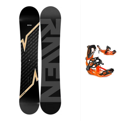 Raven Pulse snowboard + Raven Fastec FT360 orange vázání