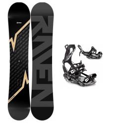 Raven Pulse snowboard + Raven FT360 black snowboardové viazanie