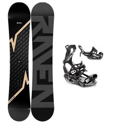 Raven Pulse snowboard + Raven FT360 black snowboardové vázání + sleva 400,- na příslušenství Raven Pulse snowboard + Raven FT360 black snowboardové vázání + sleva 400,- na příslušenství