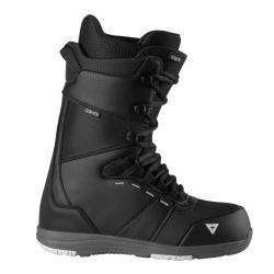 Raven Pure black snowboard + Gravity Drift steel green vázání + Gravity Void black/grey boty