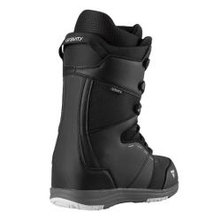 Raven Pure black snowboard + Gravity Drift steel green vázání + Gravity Void black/grey boty