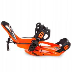 Raven RAGE Fastec FT360 orange snowboardové vázání POUZE M (EU 39-42) (VÝPRODEJ)