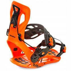 Raven RAGE Fastec FT360 orange snowboardové vázání POUZE M (EU 39-42) (VÝPRODEJ)
