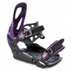 Raven S230 Black/violet snowboardové vázání Raven S230 Black/violet snowboardové vázání