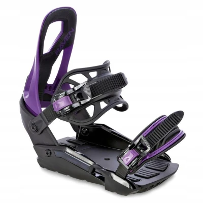 Raven S230 Black/violet snowboardové vázání