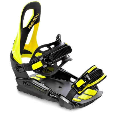 Raven S230 lime snowboardové vázání