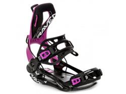 Raven Satine snowboard + Raven Fastec FT360 black/fuchsia vázání + Raven Diva MOZ black/mint boty