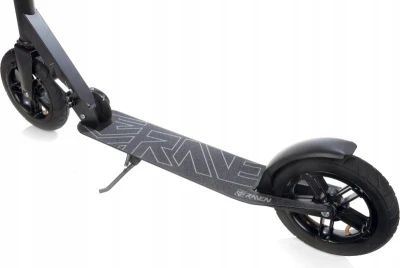 Raven Snug Black 200mm skládací koloběžka - nafukovací kola