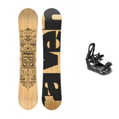 Raven Solid classic snowboard + Raven S230 Black vázání