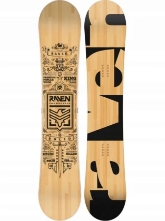 Raven Solid classic snowboard + Raven S230 Black vázání + Raven Target obuv