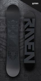 Raven Solid steel snowboard