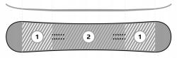 Raven Solid steel snowboard