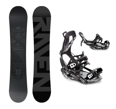 Raven Solid steel snowboard + Raven Fastec FT360 black vázání + sleva 400,- na příslušenství Raven Solid steel snowboard + Raven Fastec FT360 black vázání + sleva 400,- na příslušenství