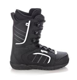 Raven Solid steel snowboard + Raven RAGE Fastec FT360 black vázání + Raven Target obuv