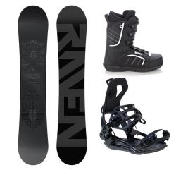 Raven Solid steel snowboard + Raven RAGE Fastec FT360 black viazanie + Raven Target obuv Raven Solid steel snowboard + Raven RAGE Fastec FT360 black viazanie + Raven Target obuv