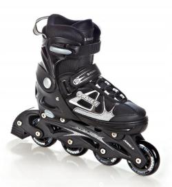 Raven Spirit black dětské brusle 4v1 POUZE EU 37-40, pánský (hokejový) (VÝPRODEJ)