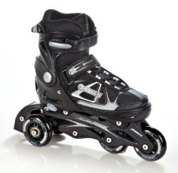 Raven Spirit black dětské brusle 4v1 POUZE EU 37-40, pánský (hokejový) (VÝPRODEJ)