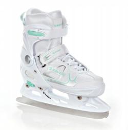 Raven Spirit white/mint dětské brusle 4v1 POUZE EU 40-43, dámský (se zoubky) (VÝPRODEJ)