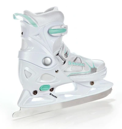 Raven Spirit white/mint dětské brusle 4v1 POUZE EU 40-43, dámský (se zoubky) (VÝPRODEJ)