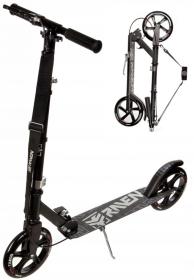 Raven Straight black 200 mm skládací koloběžka s ruční brzdou