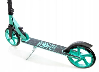 Raven Straight mint 200 mm skládací koloběžka s ruční brzdou (VÝPRODEJ)