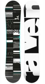 Raven Supreme black/mint dámský snowboard + Gravity Rise black vázání