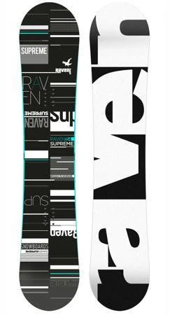 Raven Supreme black/mint snowboard + Raven Fastec FT360 black/mint vázání + Raven Diva black/mint boty