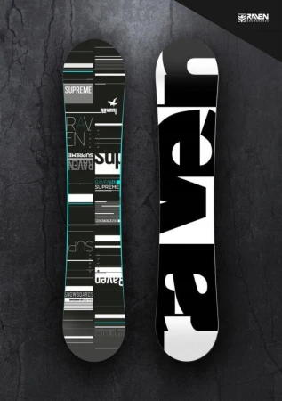Raven Supreme black/mint snowboard + Raven Fastec FT360 black/mint vázání + Raven Diva black/mint boty