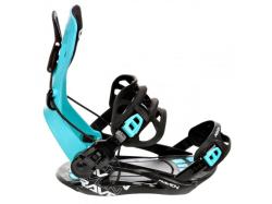 Raven Supreme black/mint snowboard + Raven Fastec FT360 black/mint vázání + Raven Galla mint MOZ boty