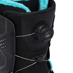 Raven Supreme black/mint snowboard + Raven Fastec FT360 black/mint vázání + Raven Galla mint MOZ boty