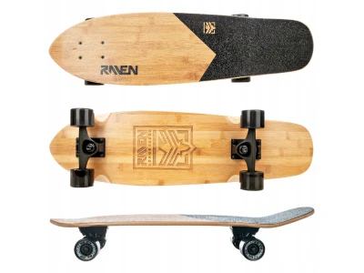Raven Trevix natural bamboo 72cm surfskate longboard