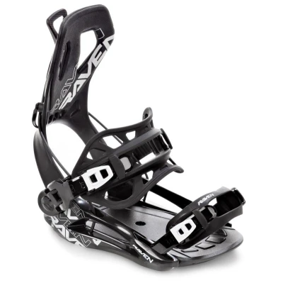 Raven Fastec FT360 black snowboardové vázání + sleva 200,- na příslušenství