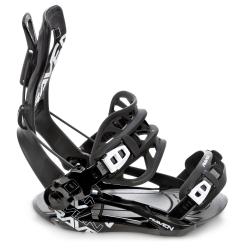 Raven Fastec FT360 black snowboardové vázání