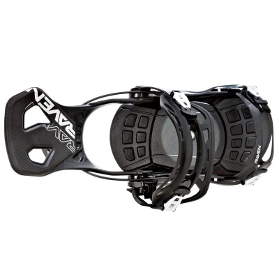 Raven Fastec FT360 black snowboardové vázání + sleva 200,- na příslušenství