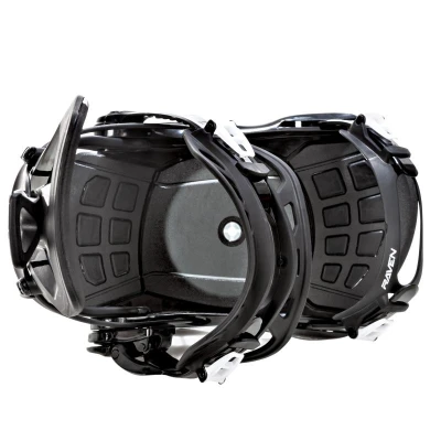 Raven Fastec FT360 black snowboardové vázání + sleva 200,- na příslušenství